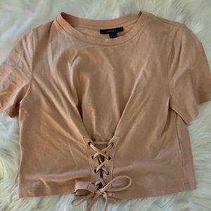 Forever 21 Semi Crop Top